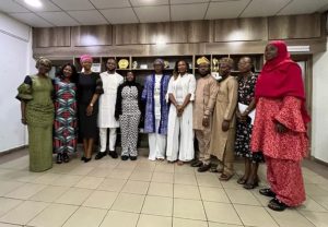 Advocates pose with Minister of Youths
